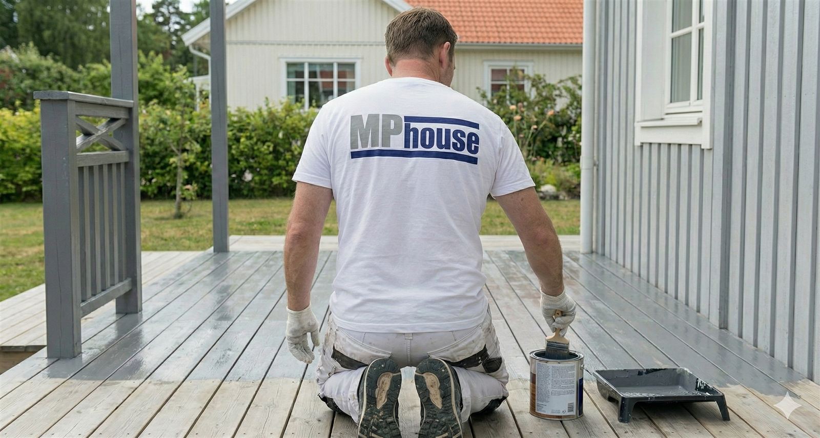 Terrass- och altanmålning